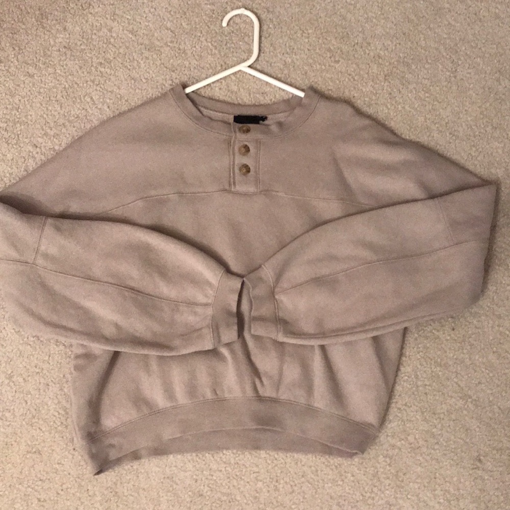 Cropped sweatshirt